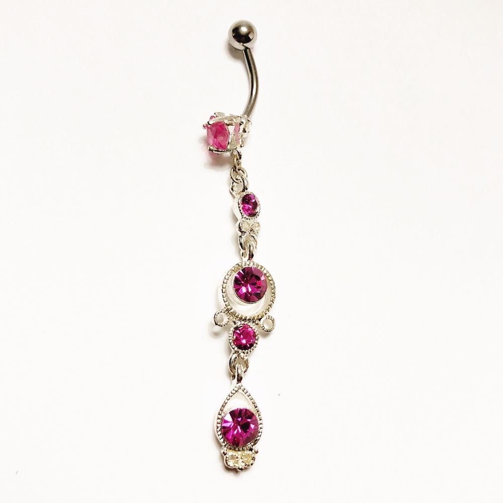 DANGLING BELLY BUTTON NAVEL RING